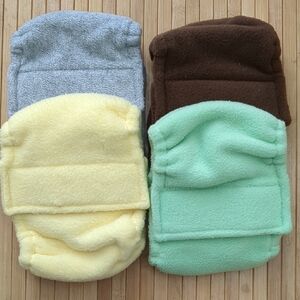 Male Dog Belly Bands Diapers, Set of 4, Super Soft Fleece, NEW, Size Large